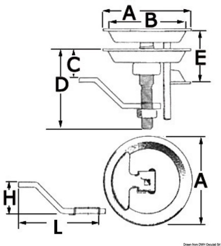 ALZAPAIOLO INOX TONDO mm.60